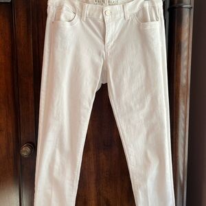 WHBM White Skinny Jeans, S 6, Like New